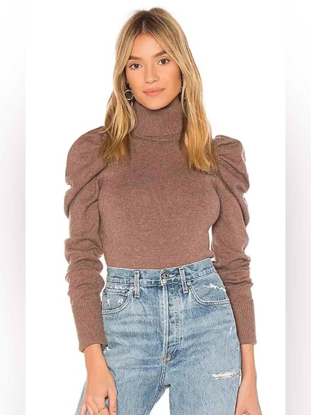 Tularosa Raelynn Sweater in a mauve size XS